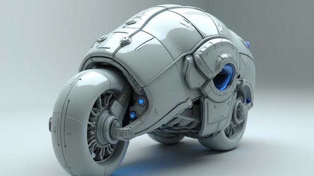 Capture d'écran d'un logiciel de modélisation 3D montrant un modèle détaillé de personnage ou d'objet